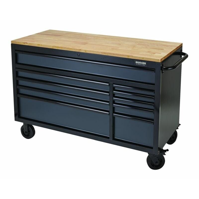 BUNKER Gereedschapswagen/werkbank, 142cm, grijsBunkerMZS Gereedschap