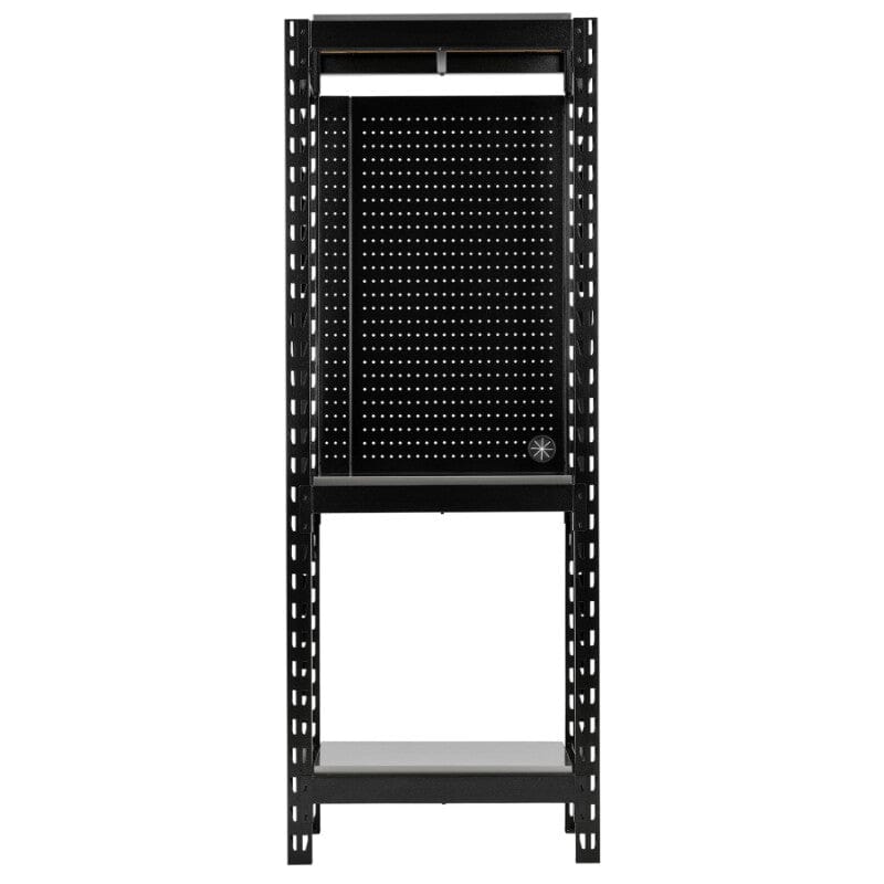 BUNKER Opbergrek met geperforeerde achterwand, 750x2210x520mm-0