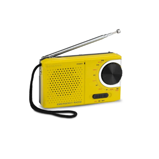 Caliber HPG311Y Draagbare radio – 0,5 W – AM / FM – Geel