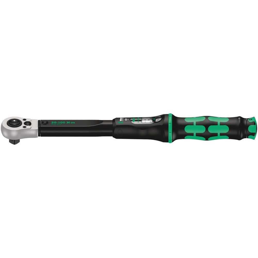 CLICK-TORQUE C 2 PUSH R/L INSTELBARE DRAAIMOMENTSLEUTEL VOOR RECHTSOM EN LINKSOM VASTDRAAIEN, 1/2",-2