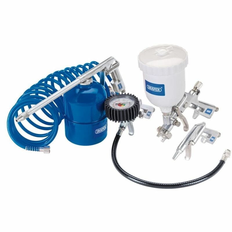 Compressor accessoireset, 5dlgDraper ToolsMZS Gereedschap