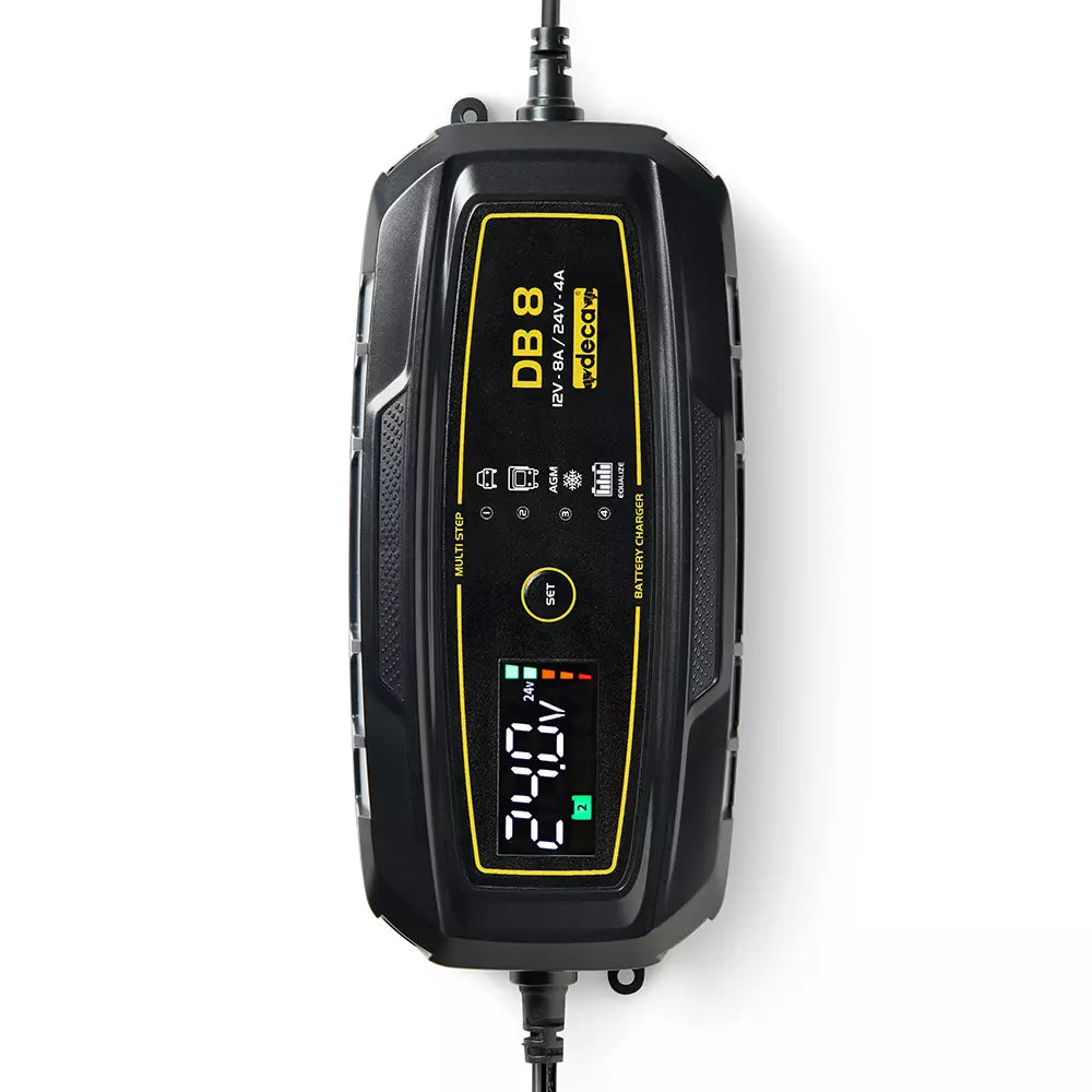 Druppellader 12V 8A 24V 4A