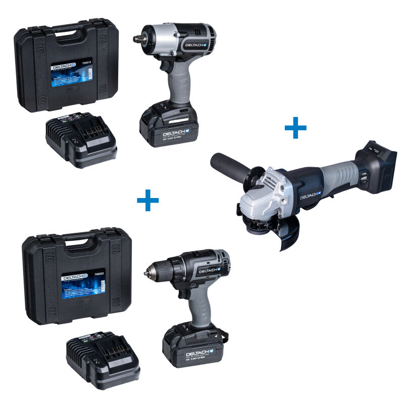 Deltach Accu gereedschap - Combi actie
