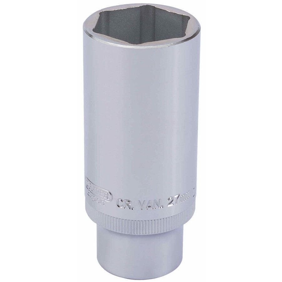 Dop voor dieselinjectoren 1/2", 27mm-Draper Tools-MZS Gereedschap