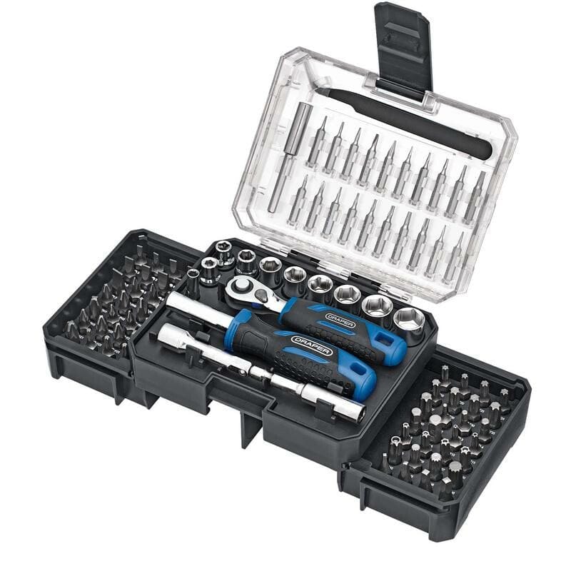 Doppenset en bitset, 92dlgDraper ToolsMZS Gereedschap