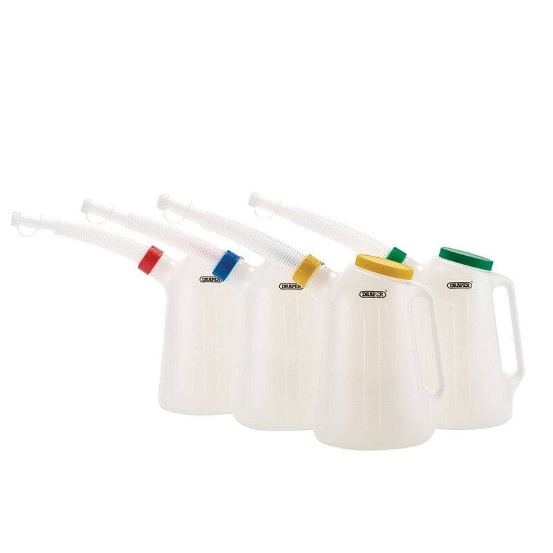 Draper Schenkkan set 5 liter – 4 - delig – met flexibele tuitDraper ToolsMZS Gereedschap