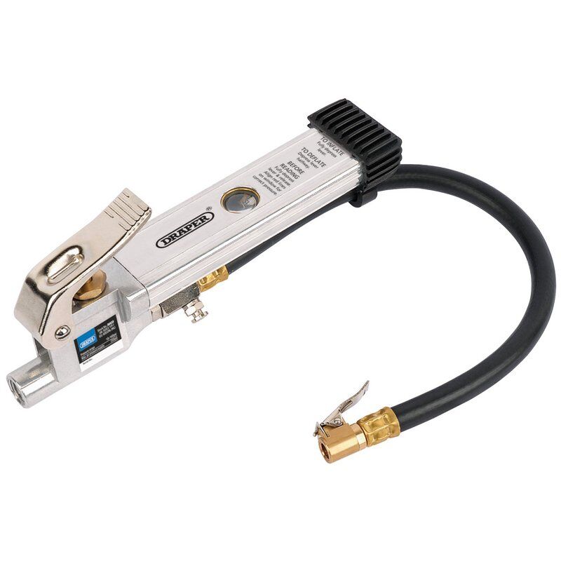 Draper Bandenpomp met connector – D36633