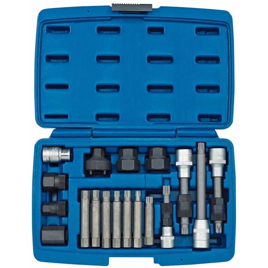 Dynamo/ - poelie demontageset, 18dlgDraper ToolsMZS Gereedschap