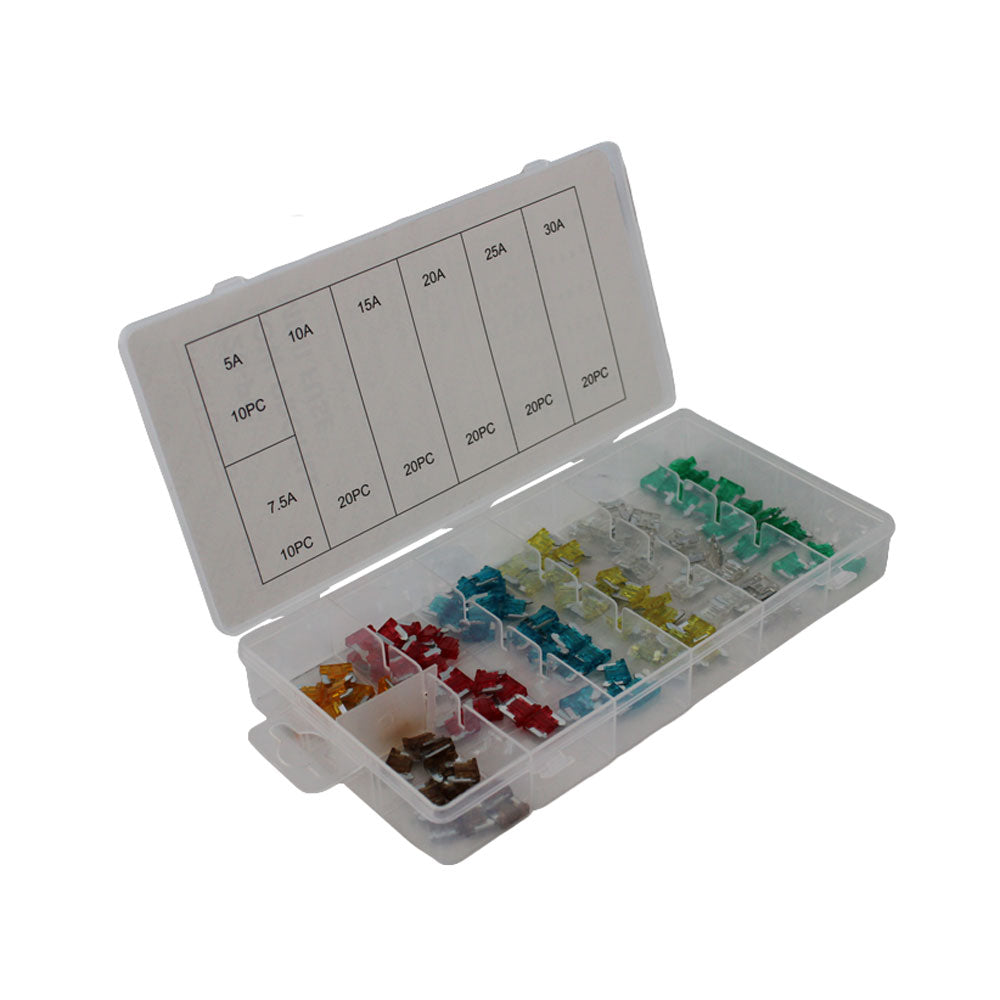 Micro steekzekeringen assortiment 120 delig