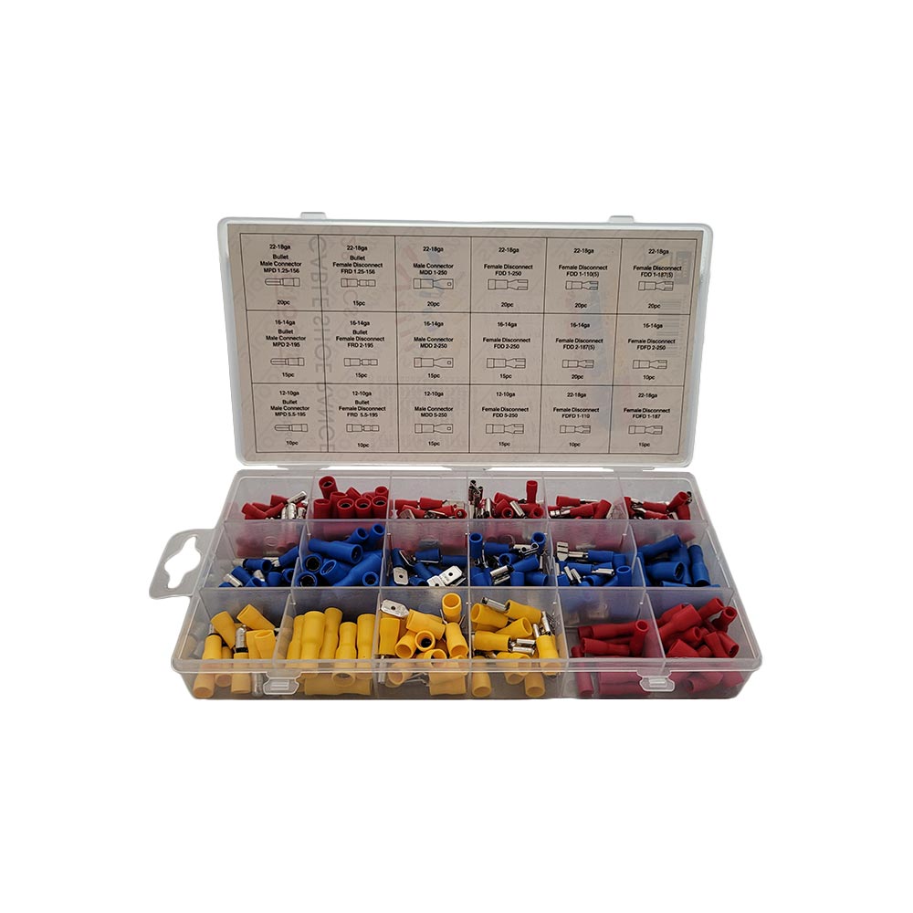Kabelschoen assortiment 280 delig