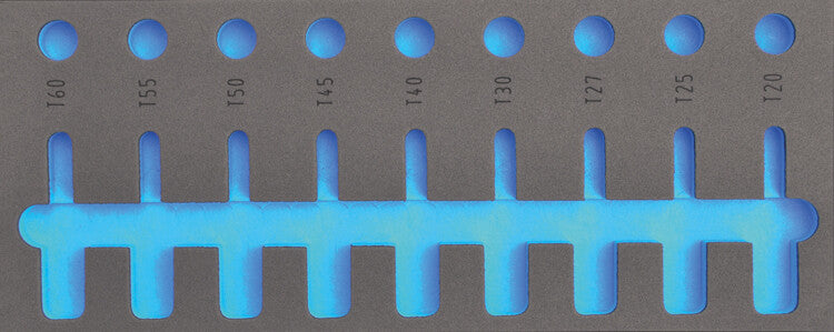 FOAM module leeg, tbv 122000 (1/2" doppenset torx)