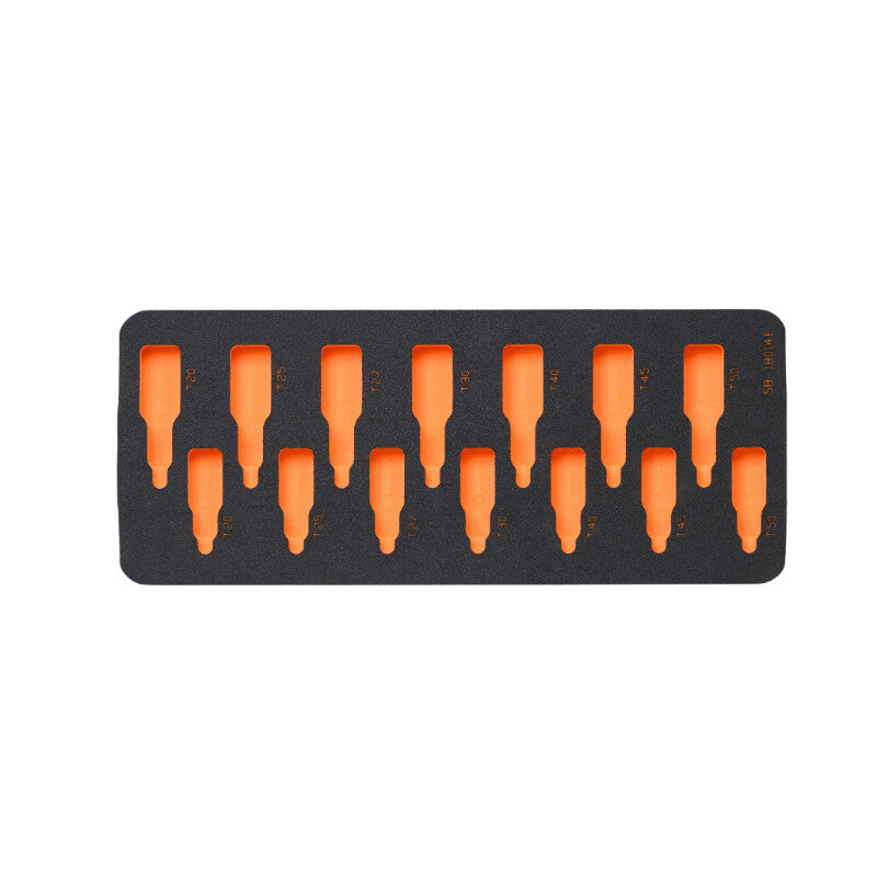 VDE 3/8"+1/2" Doppenset torx, 14-delig, M-module
