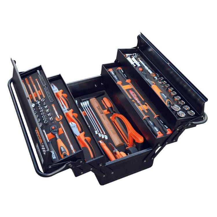 Gereedschapskoffer in FOAM incl gereedschap, 94dlgCustorMZS Gereedschap