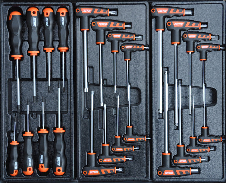 Gereedschapswagen COMPACT, 5 laden gevuld