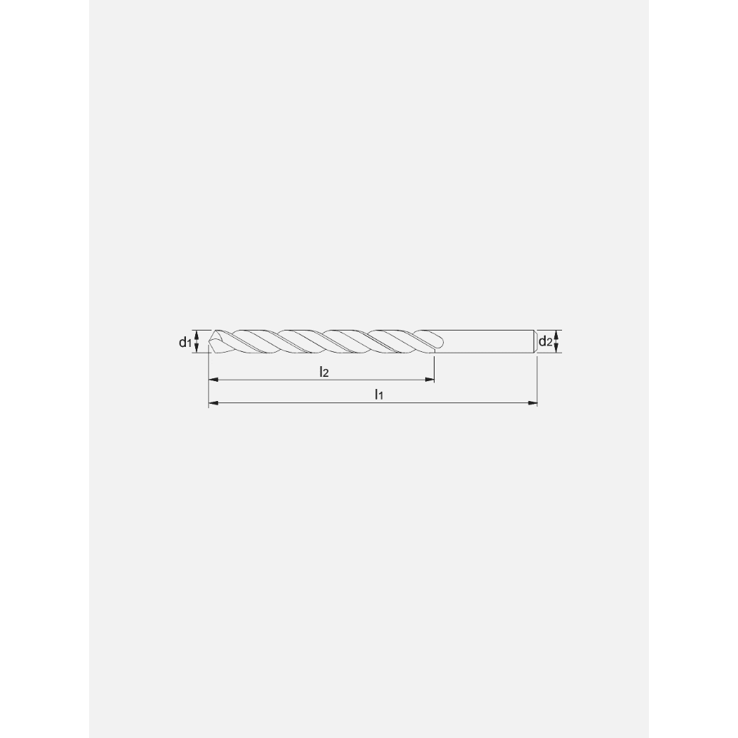 HSS Spiraalboor DIN338 TiN 1 - 13 mmPHANTOMMZS Gereedschap