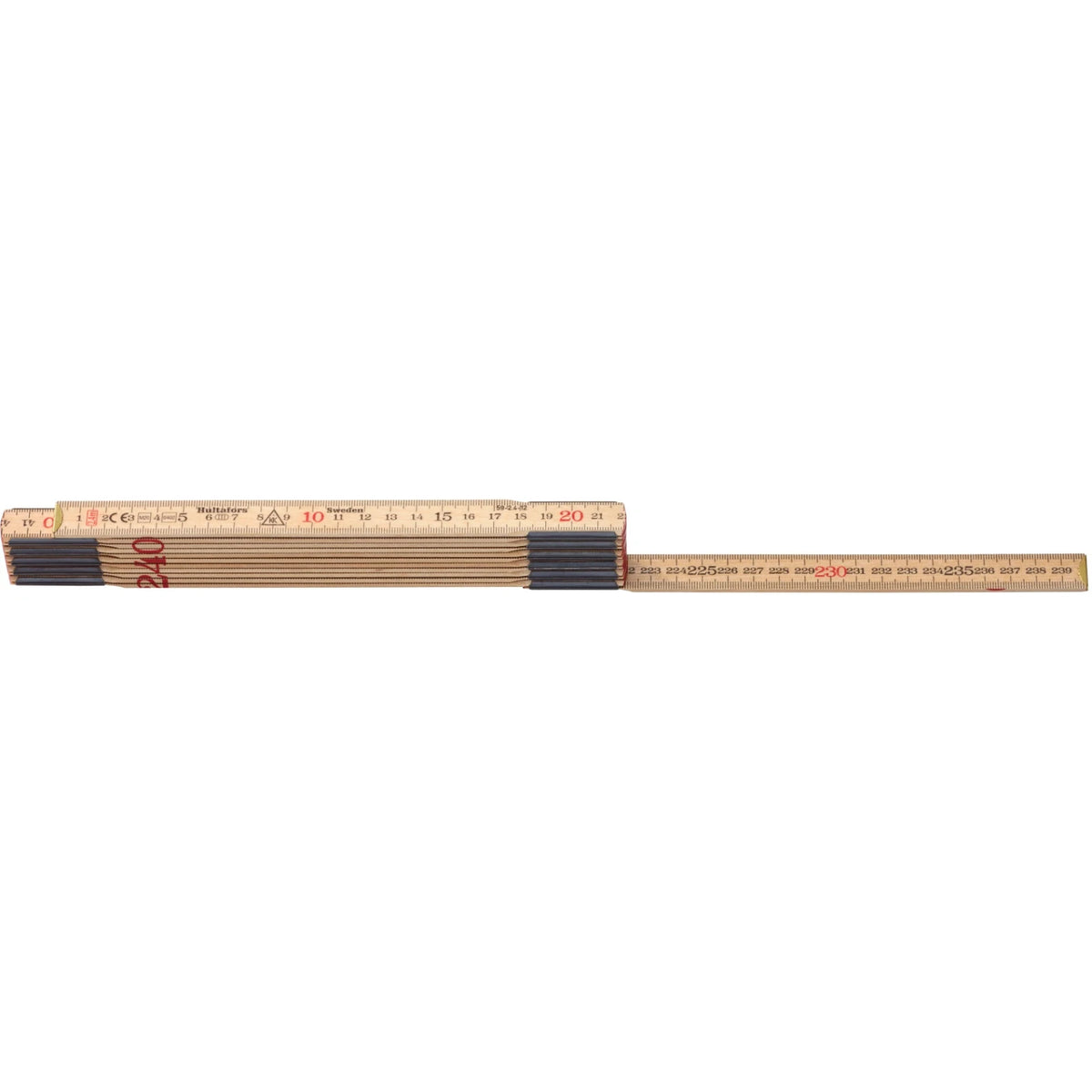 Hultafors Duimstok 59 2.4m - 12-delig – foto 3