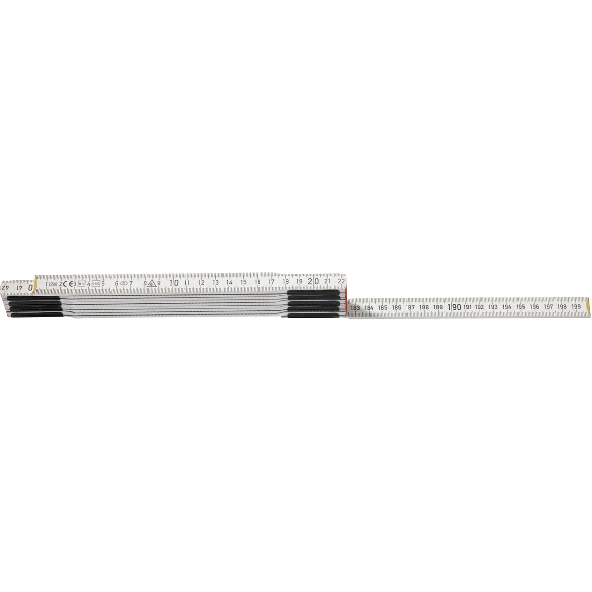 Hultafors Duimstok P600 2m - wit – foto 3