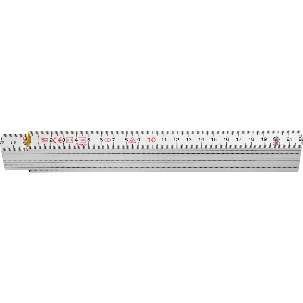 Hultafors Duimstok 4000 2m - wit – foto 1