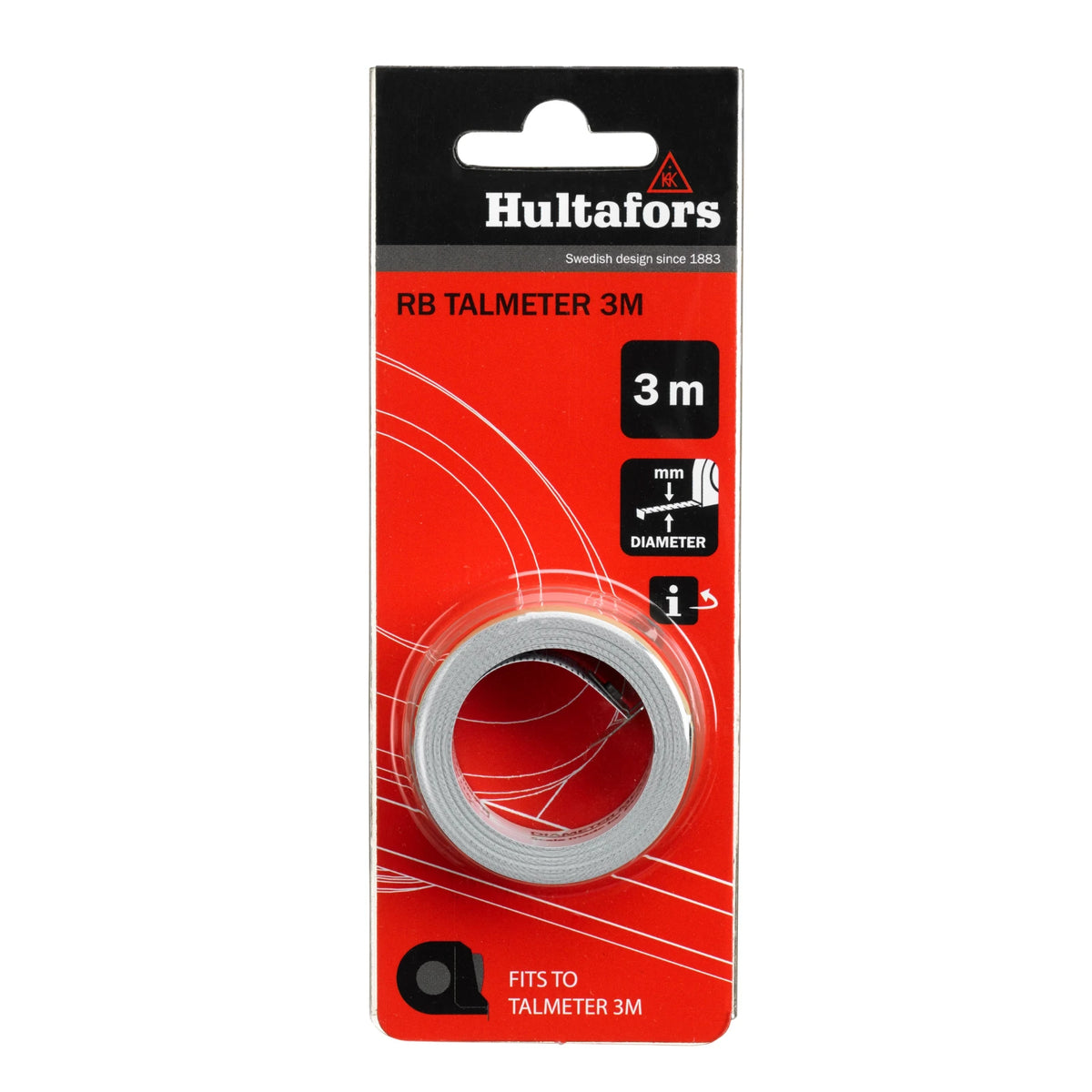 Hultafors Talmeter Meetlint 2m met eindhaak – foto 3