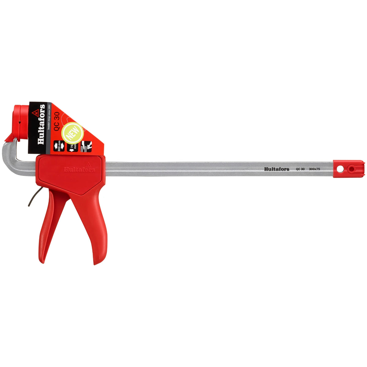 Hultafors Lijmklem QC 30 rood - met snelspanner – foto 4