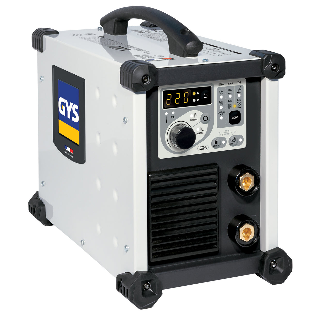 GYS Elektrode lasapparaat Progys 220E FV CEL zonder accessoires