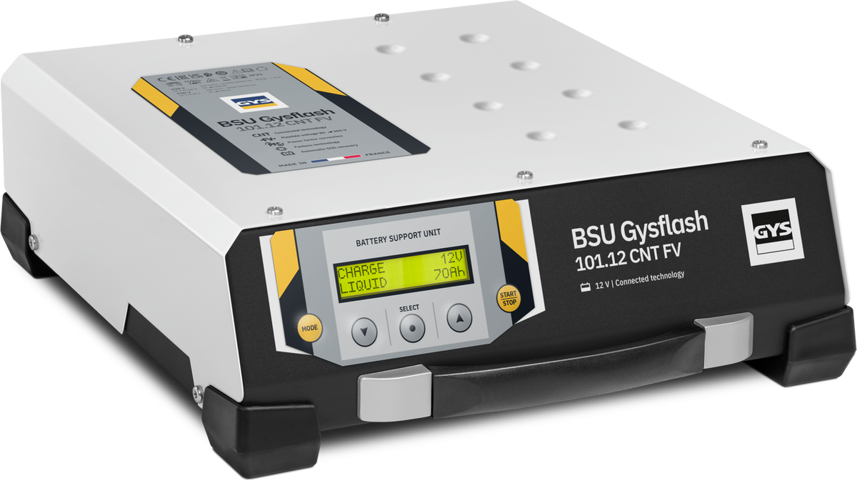 GYS Acculader Gysflash 101.12 CNT FV (kabels 2,5 m)