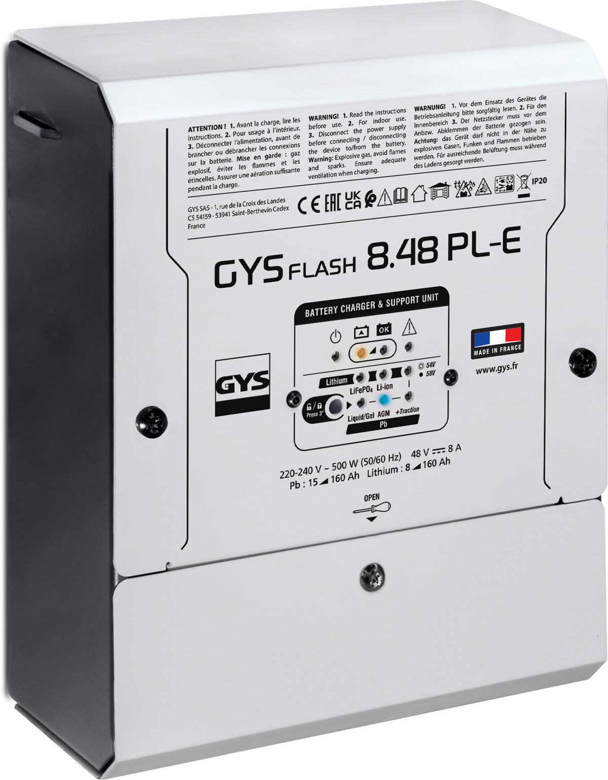 GYS Acculader Gysflash 8.48 PL-E
