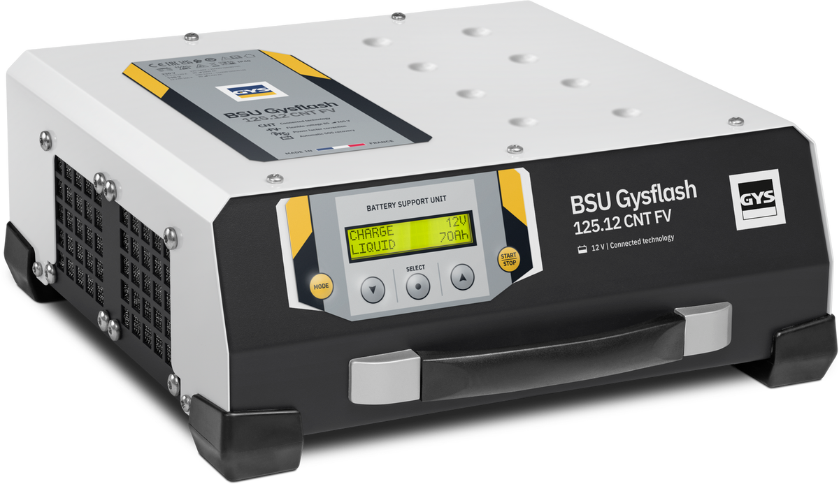 GYS Acculader Gysflash 125.12 CNT FV (kabels 5 m)