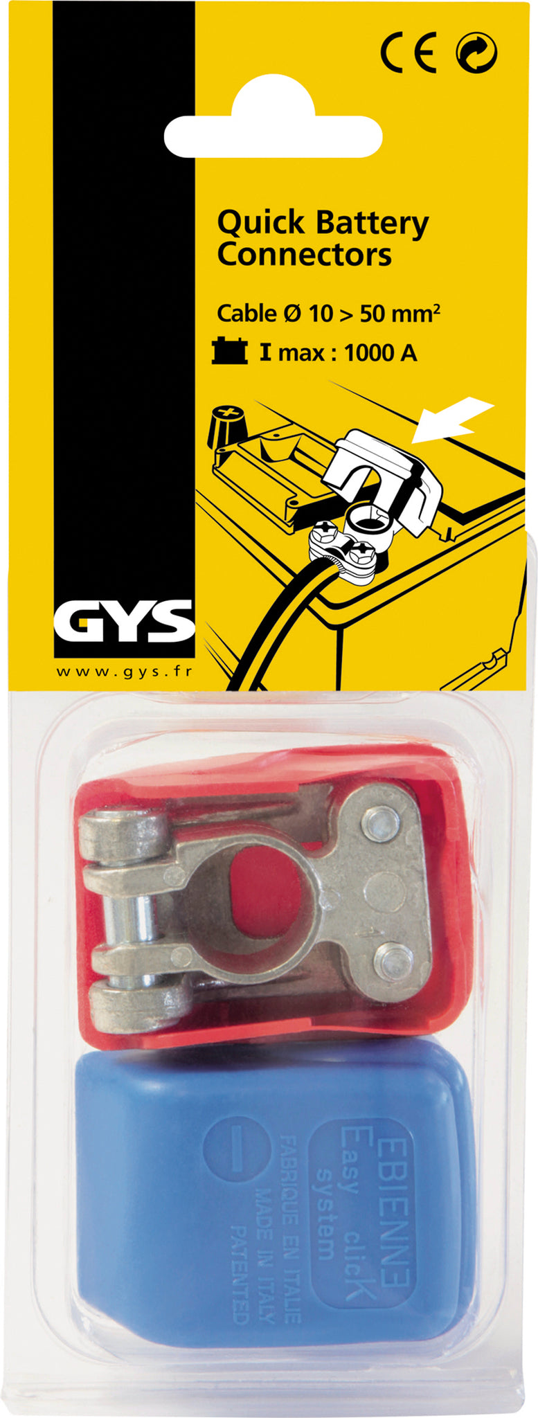 GYS Accuconnectoren (2 stuks)