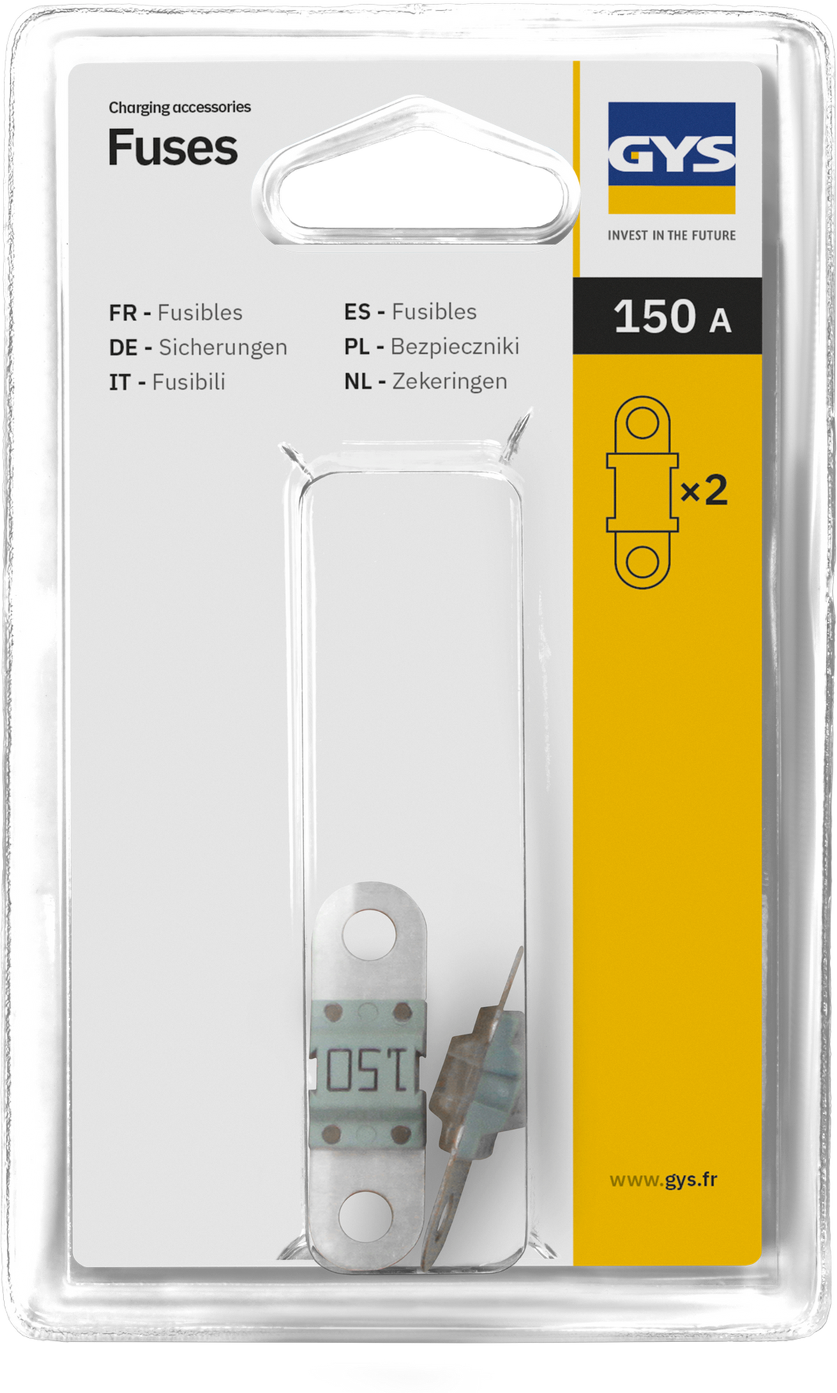 GYS Zekeringen 150A voor Neostart 320 (2 stuks)