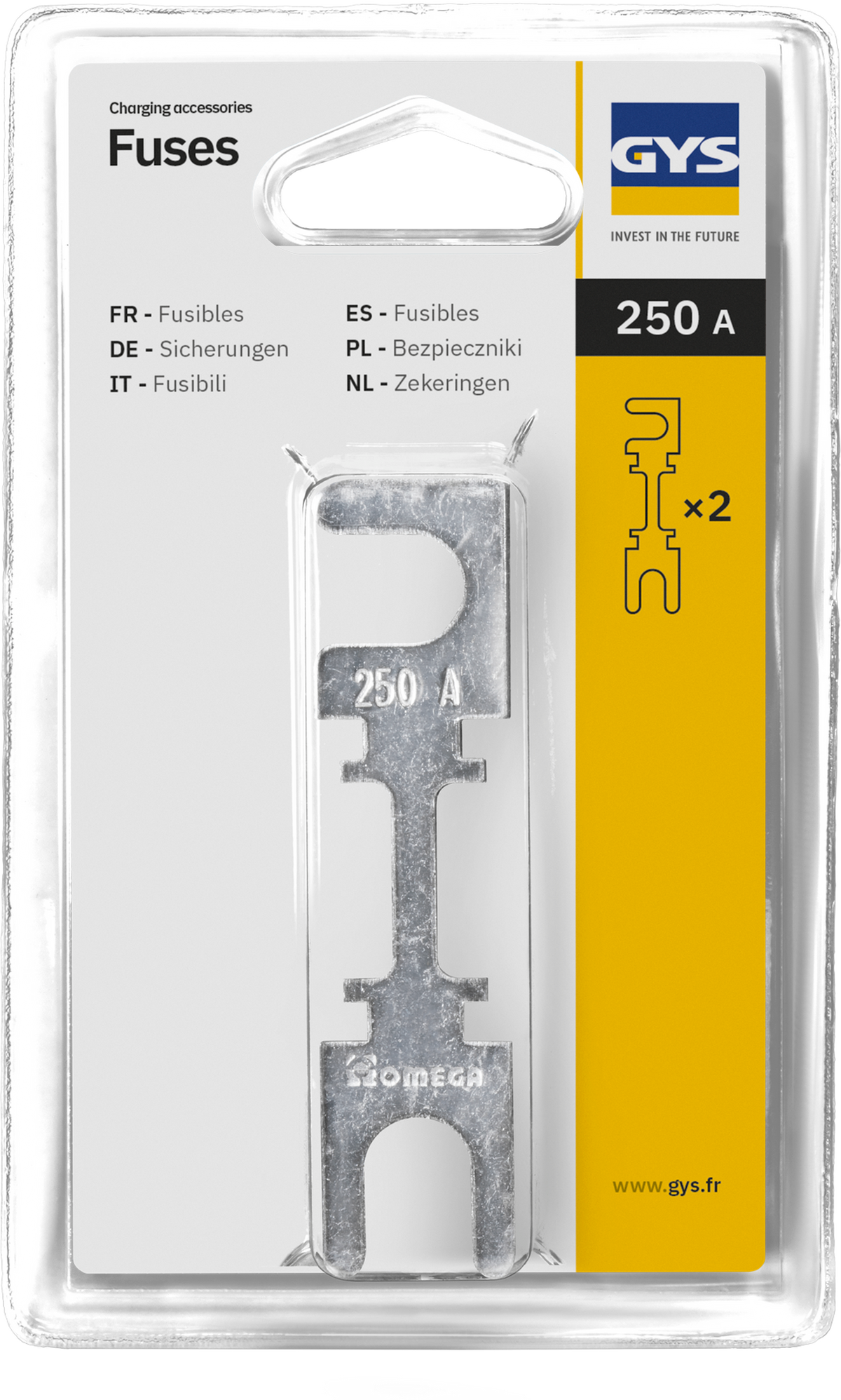 GYS Zekeringen 250A voor Startium 980 (2 stuks)