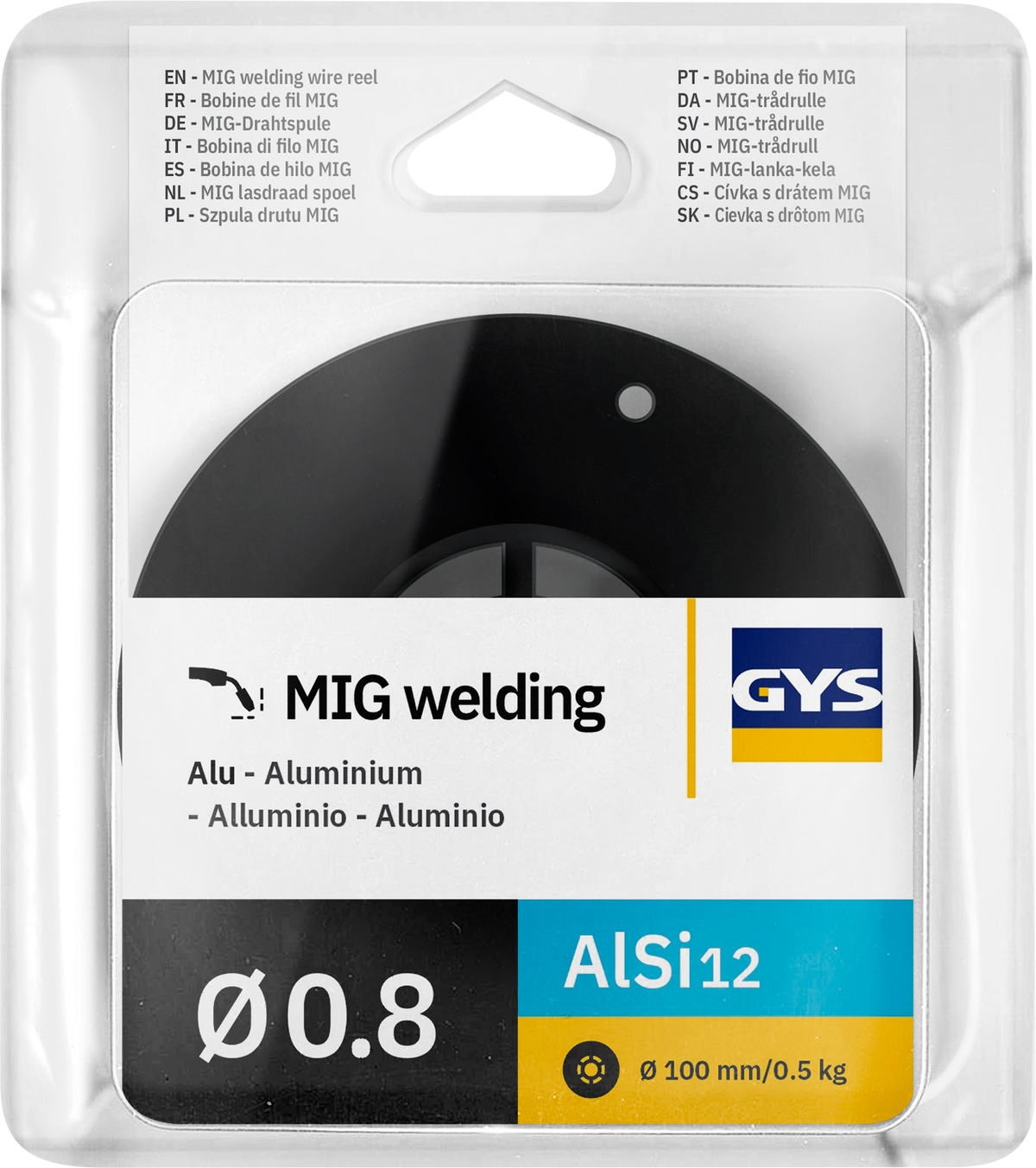 GYS Lasdraad aluminium Ø0,8 mm 0,5 kg