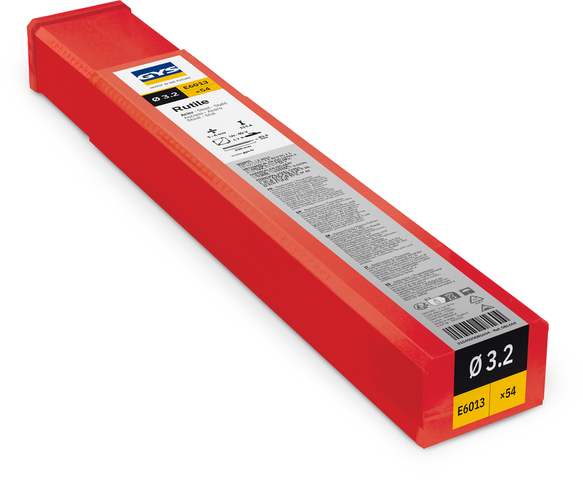 GYS Rutiel elektroden staal Ø3,2 (54 stuks)