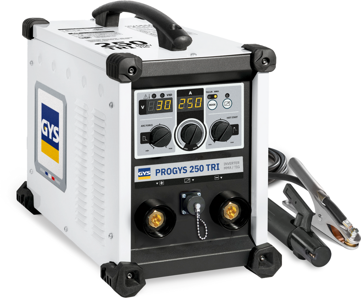 GYS Elektrode lasapparaat Progys 250 3-fase met accessoires