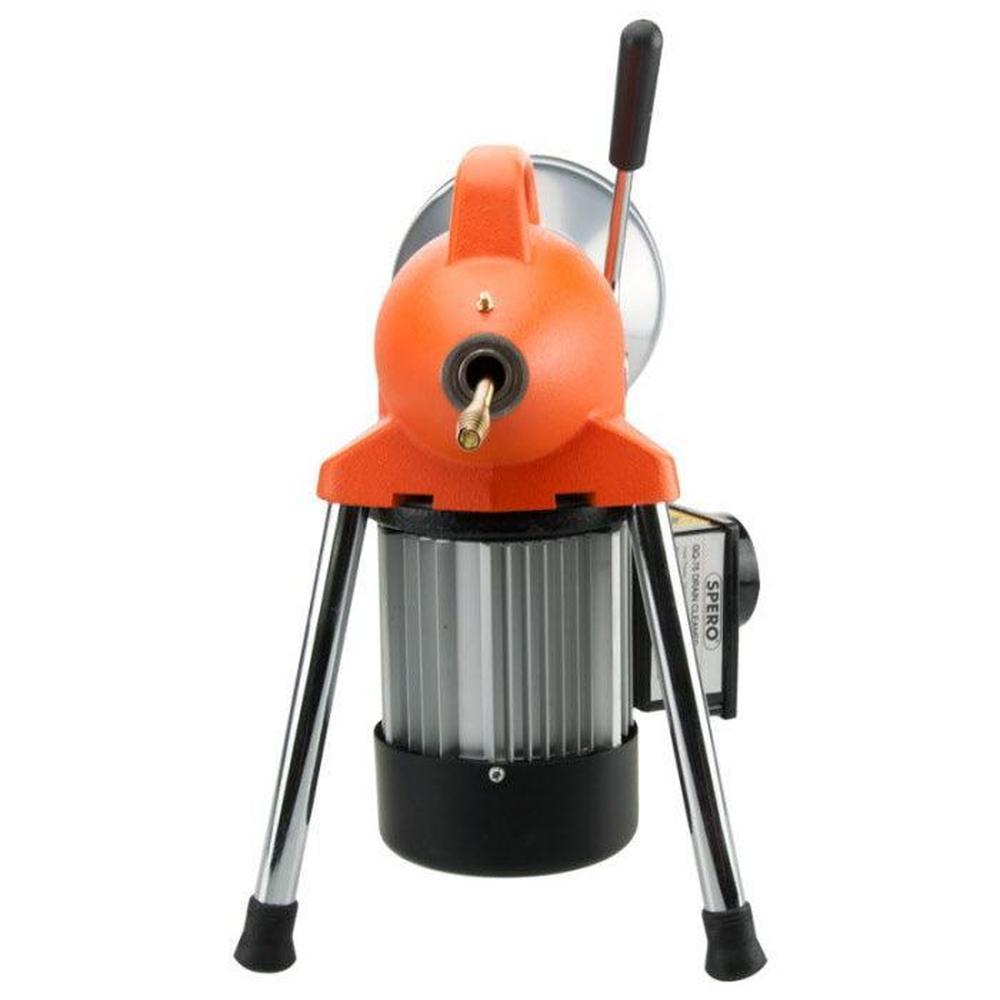 8 & 16mm afvoerontstopper elektrisch roterend - 390Watt - complete set