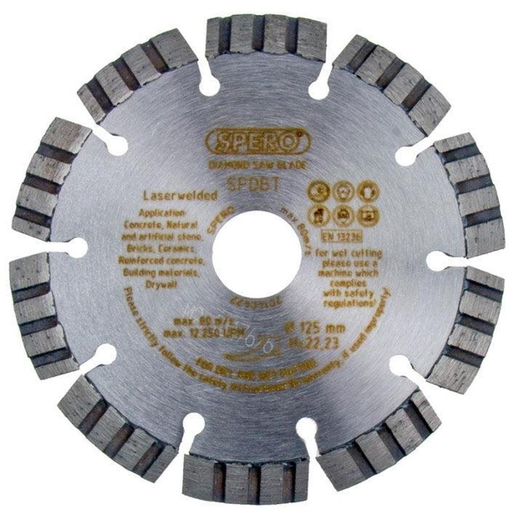125mm Beton Diamantzaagblad PRO asgat 22,23mm