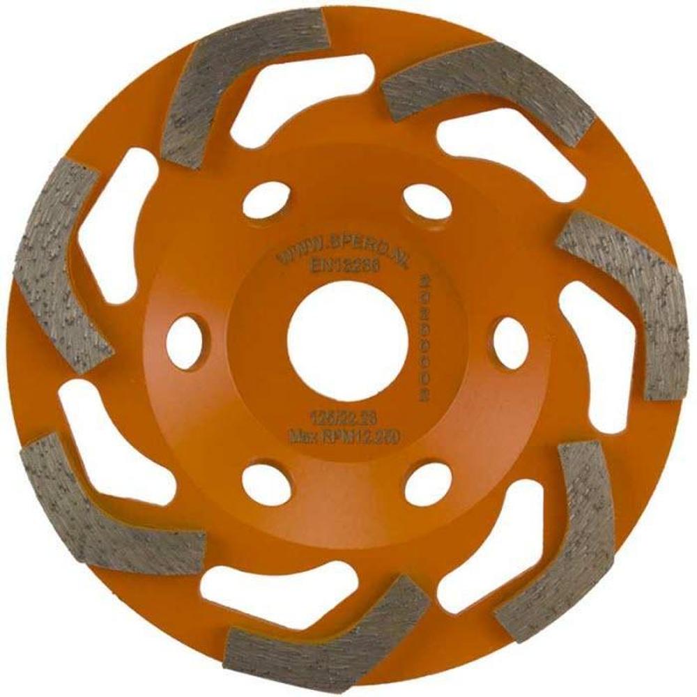 125mm MEDIUM Snake Diamant Komslijpschijf Beton & Coating - SPERO Asgat 22,23mm