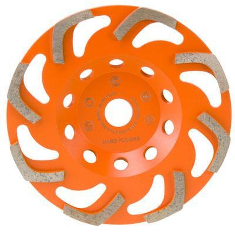 180mm Medium Snake Diamant Komslijpschijf Beton & Coating - SPERO Asgat 22,23mm