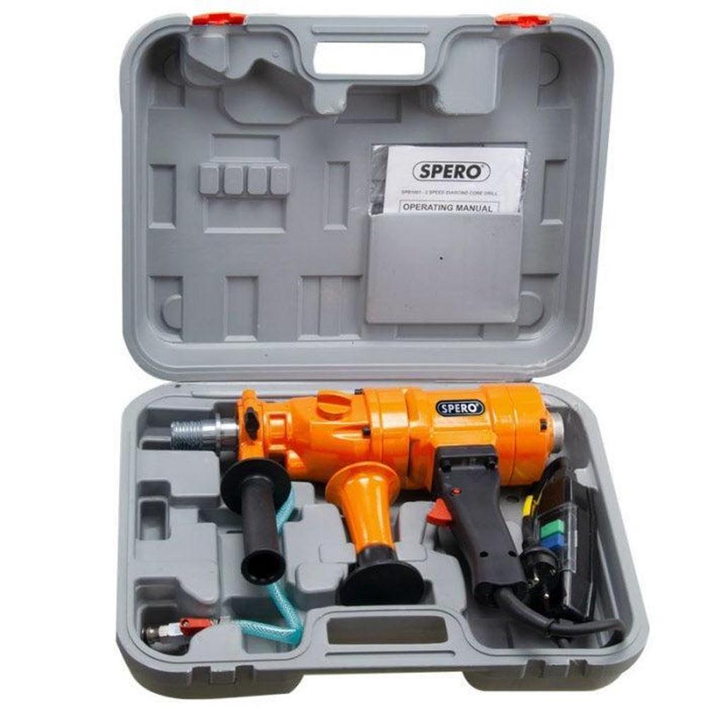 1500Watt - Diamantboormachine SPB1001 - Nat Beton