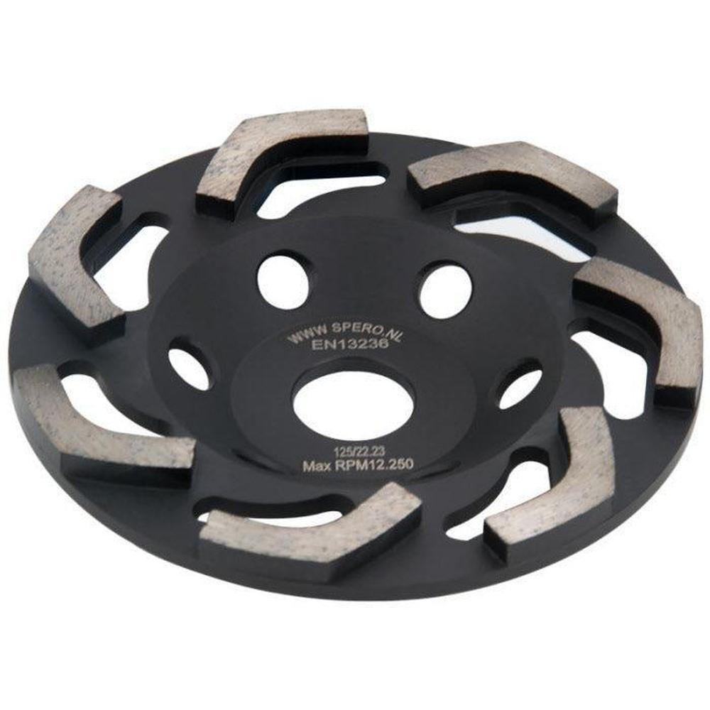 125mm MEDIUM Snake Diamant Komslijpschijf Beton & Coating - SPERO Asgat 22,23mm