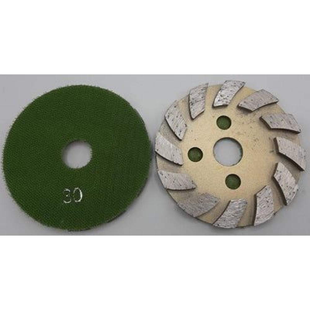 Korrel 30 - 100mm Diamant Slijpschijf - Beton, Terrazzo & Hardsteen