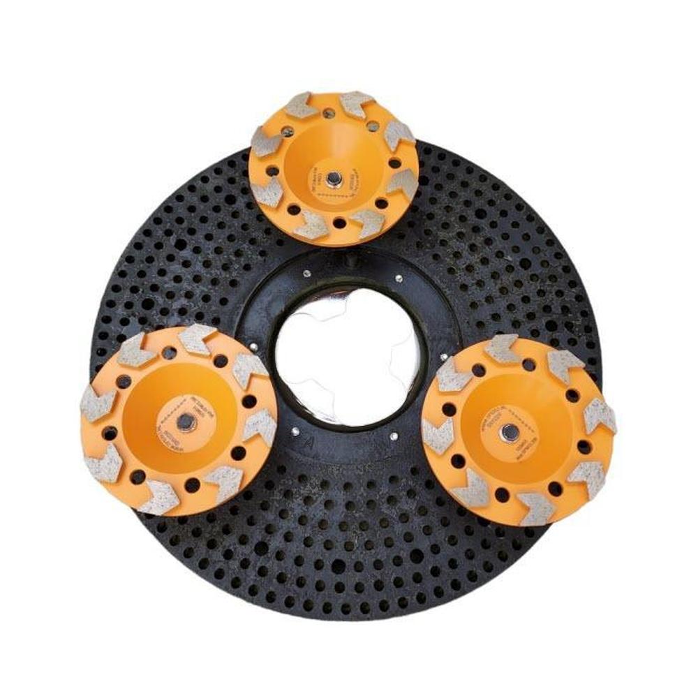 ARROW Diamant Komschijf 17 Inch Eenschijfmachine Schuurplaat - Grof - Epoxy & Coating