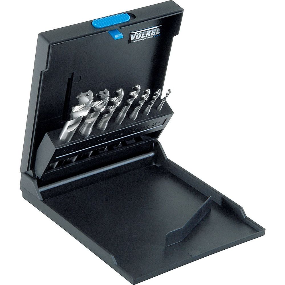 Set HSS-E machinetap M3-12 C35 PK30