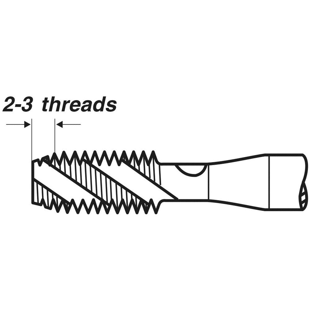 Set HSS-E machinetap M3-12 C35 PK30