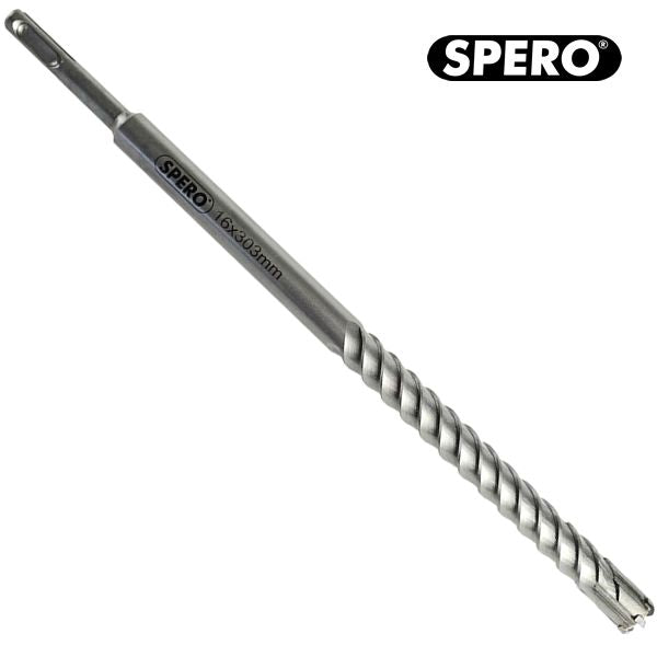 16 x 300mm Rebar Cutter 6 TCT Betonstaal Boor SDS-PLUS