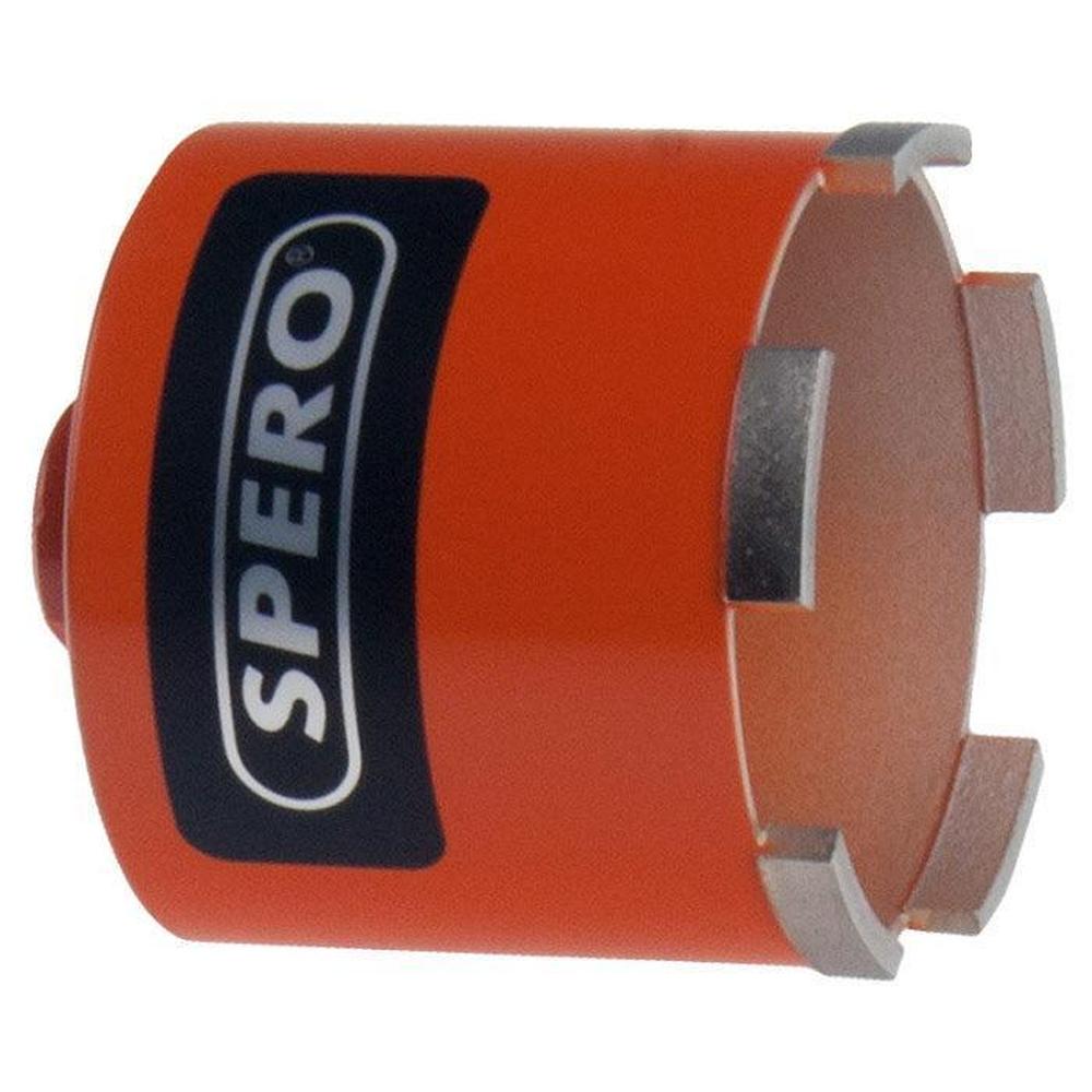 82mm x 60mm - M16(F) STANDAARD Diamant Dozenboor 5 segmenten met achtersleuven t.b.v. stofadapter (droog gebruik)