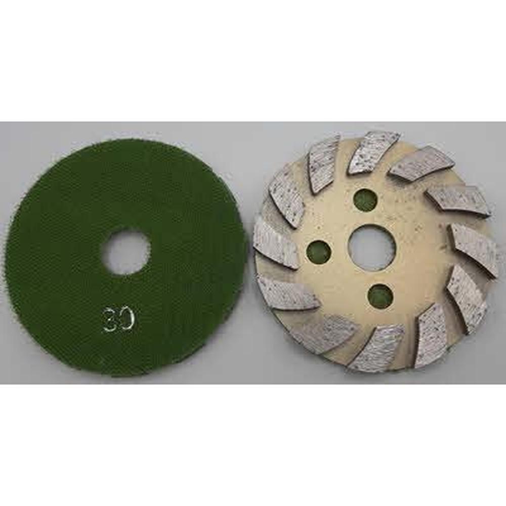 Korrel 30 - 100mm Diamant Slijpschijf - Beton, Terrazzo & Hardsteen