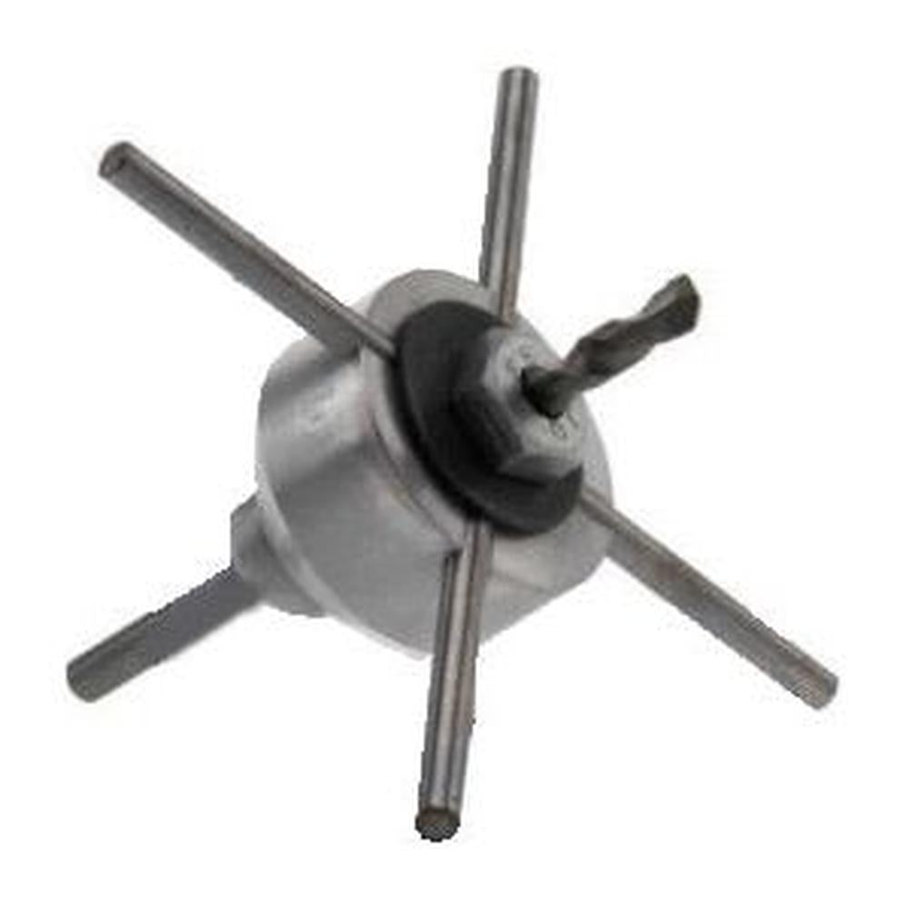 62mm Diamant Droogboor M16 - 400mm lang met Stofafzuiging & Centreersleuven