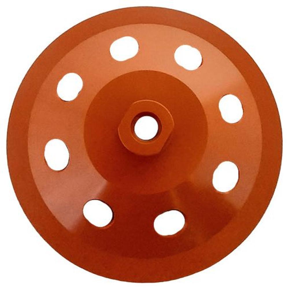 180mm EXTRA GROF 9 Segment PKD Komslijpschijf Coating, Lijm, Asbest & Bitumen - M14 H=47mm TBV SPHS2001B