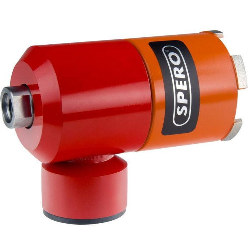 82mm x 60mm - M16(F) STANDAARD Diamant Dozenboor 5 segmenten met achtersleuven t.b.v. stofadapter (droog gebruik)